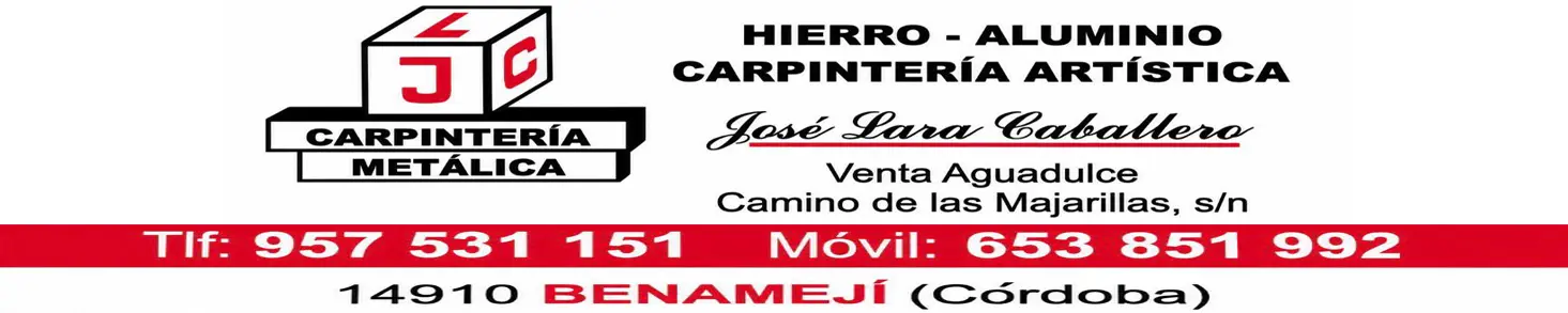 Hierro - Aluminio Carpintería Artística José Lara Caballero