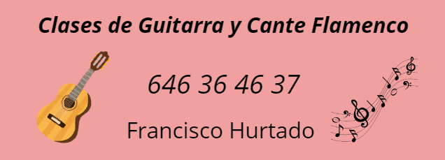 Anuncio Clases Guitarra y cante