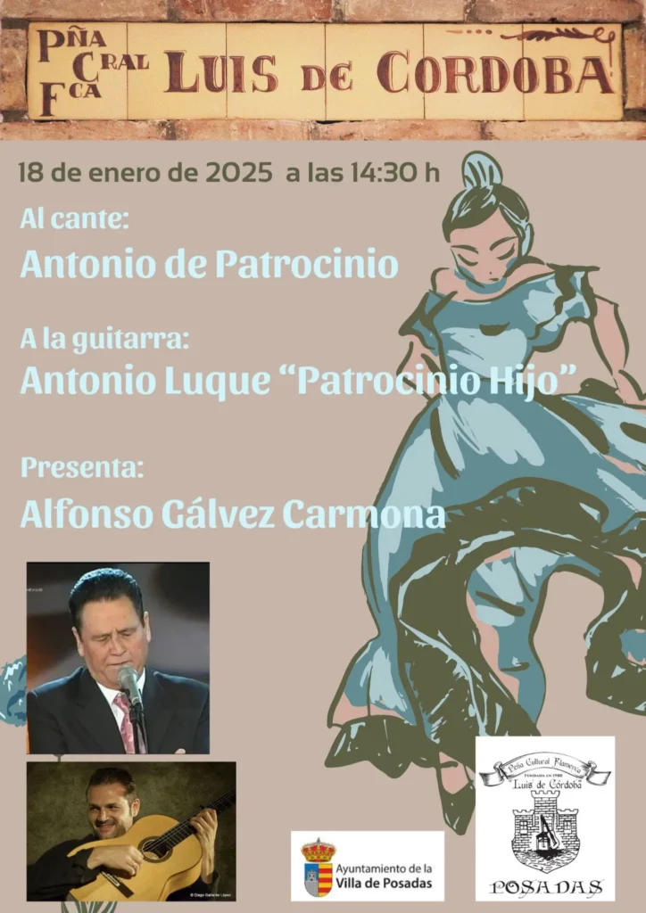 Peña Cultural Flamenca Luis de Córdoba Cartelera 2025