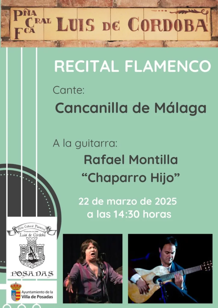 Peña Cultural Flamenca Luis de Córdoba Cartelera 2025