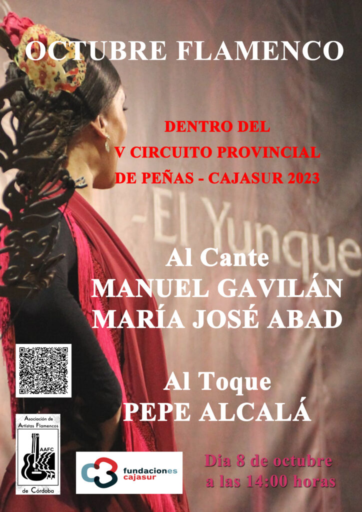 Peña Cultural Flamenca El Yunque Cartelera 2023