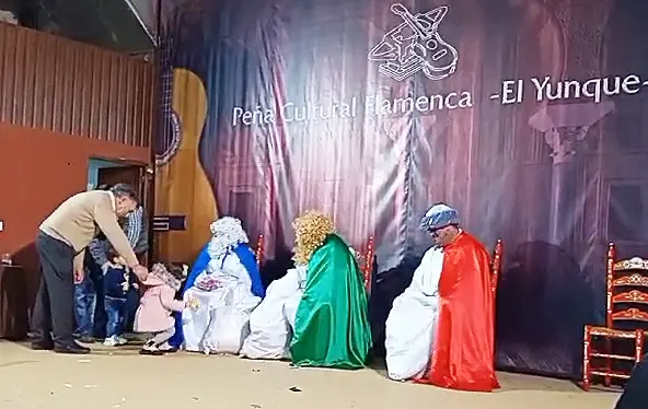 Los Reyes Magos en El Yunque