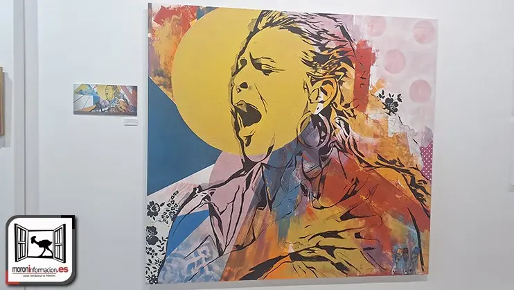 Retrato flamenco contemporáneo por Fidel Meneses