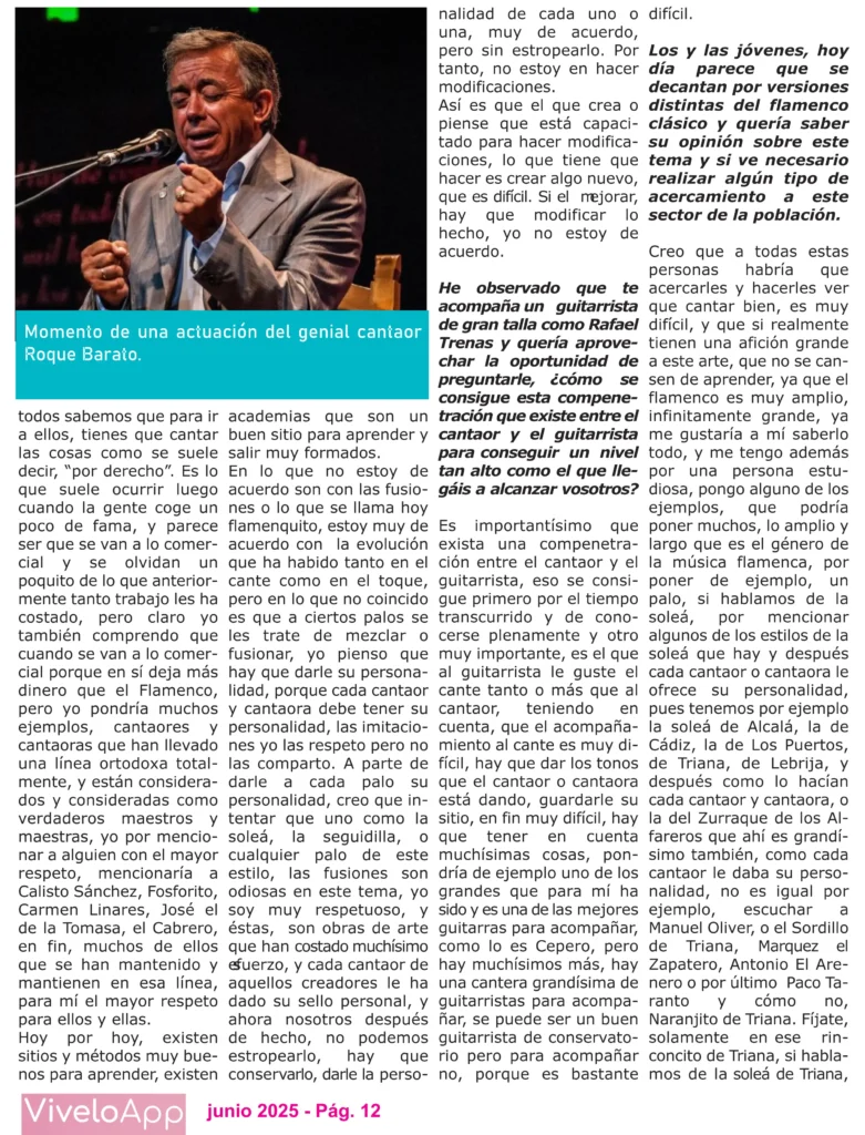 Revista Junio Peña Cultural Flamenca La Albuhera