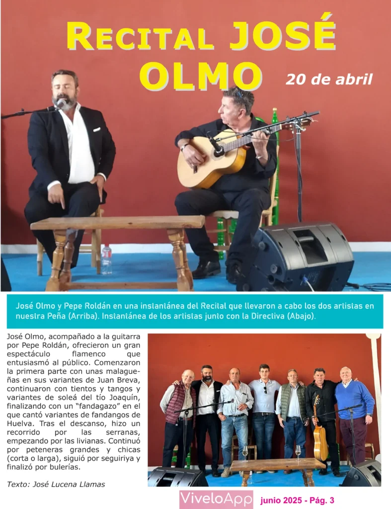 Revista Junio Peña Cultural Flamenca La Albuhera