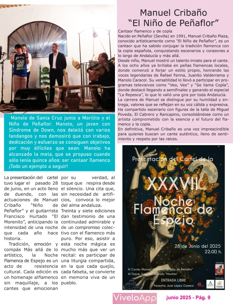 Revista Junio Peña Cultural Flamenca La Albuhera