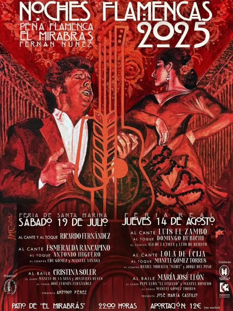 Peña Cultural Flamenca El Mirabrás Cartel