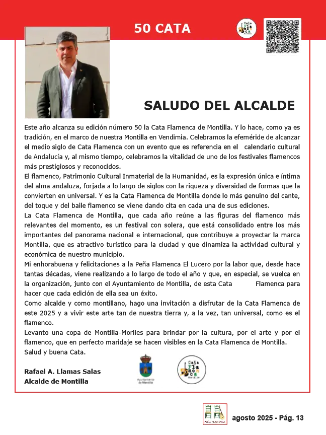 Revista Flamenco Agosto 2025 Peña El Lucero