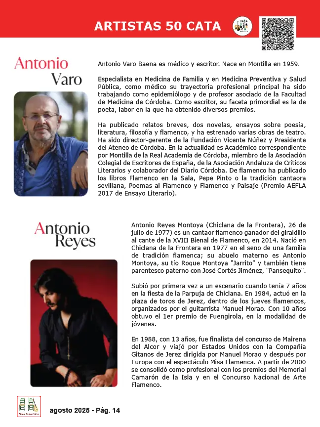 Revista Flamenco Agosto 2025 Peña El Lucero