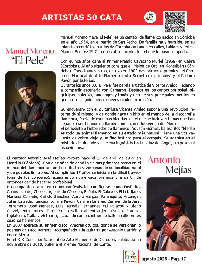 Revista Flamenco Agosto 2025 Peña El Lucero