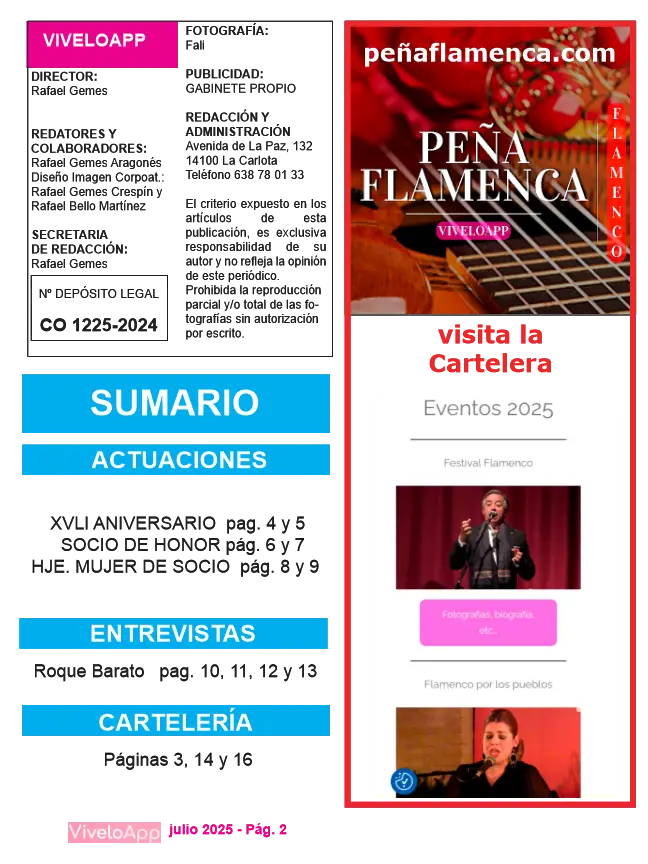 Revista Junio 2025 Curro de Utrera