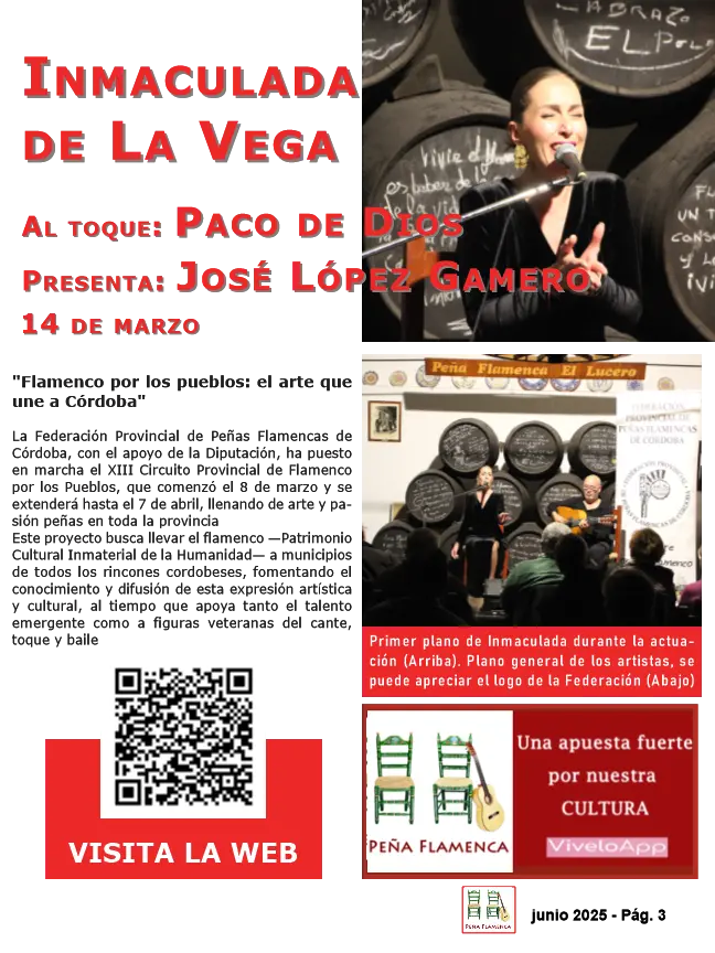 Revista Flamenco Agosto 2025 Peña El Lucero