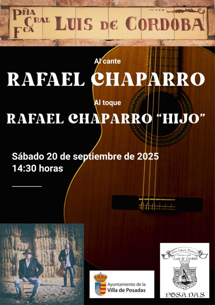 Rafael Chaparro Peña Flamenca Luis de Córdoba