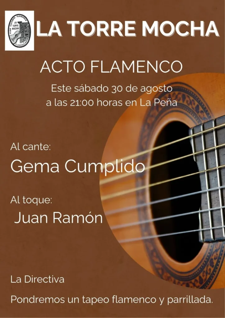 Peña Cultural Flamenca La Torre Mocha Cartel