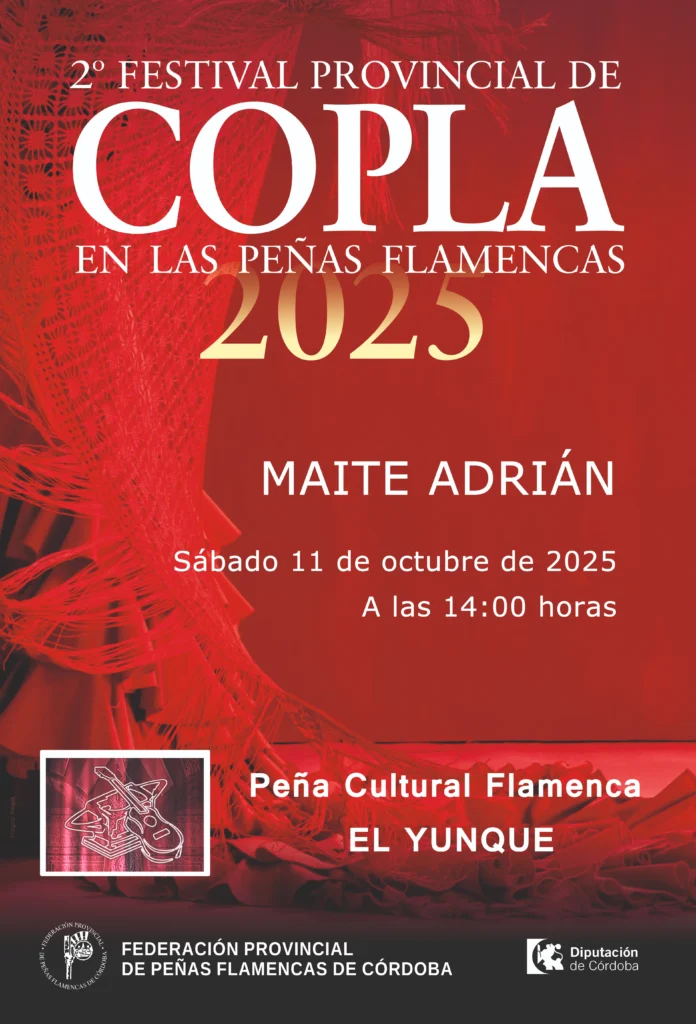 Segundo Festival Provincial de Copla 2025