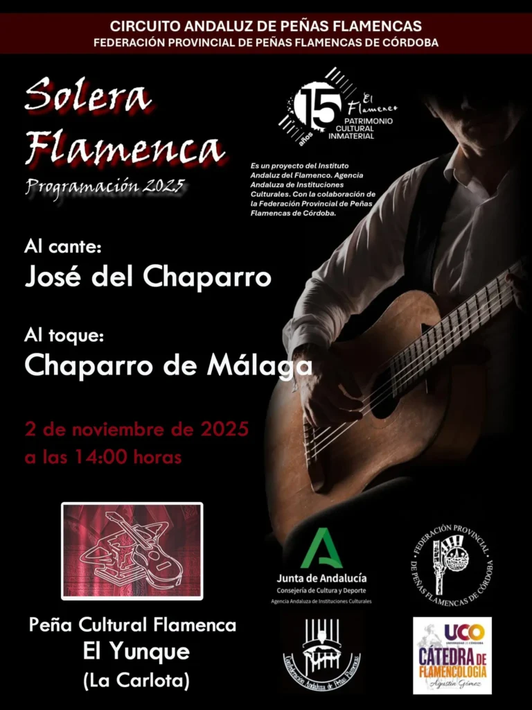 Solera Flamenca Peña Cultural Flamenca El Yunque