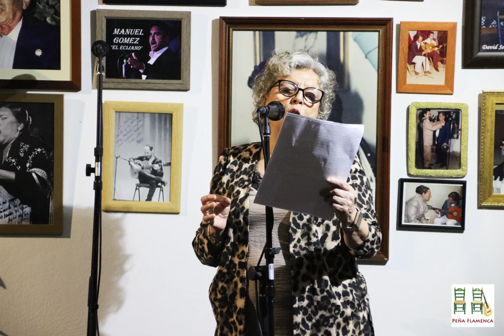 El baile de Teresa de "La Debla"