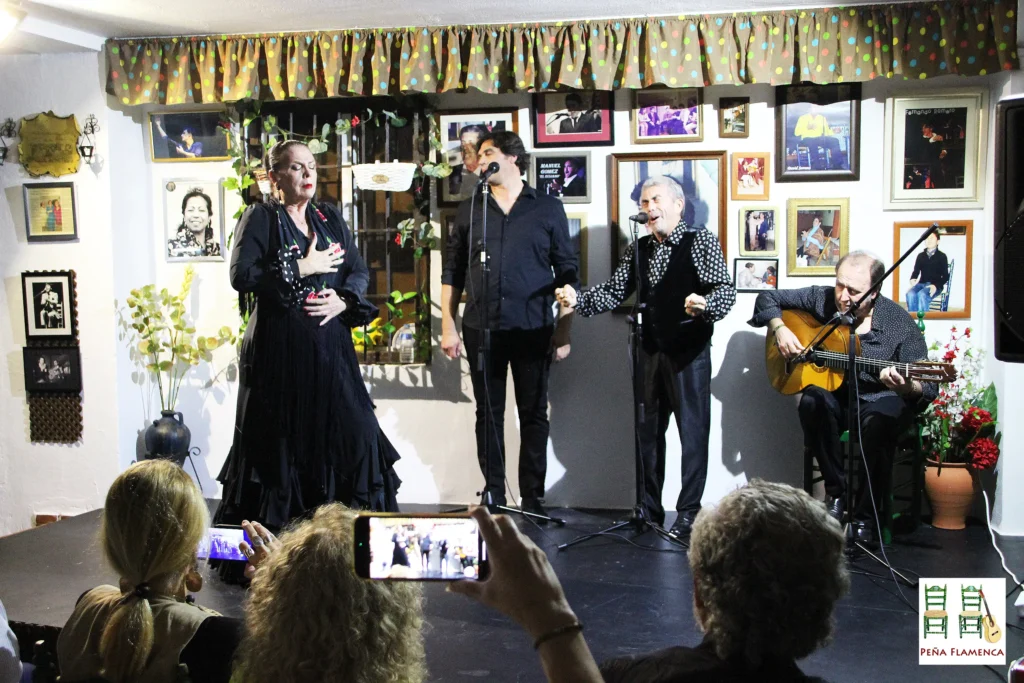 El baile de Teresa de "La Debla"