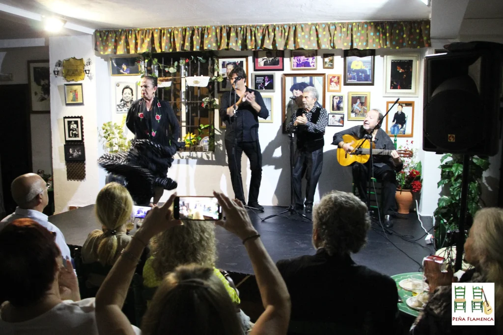 El baile de Teresa de "La Debla"