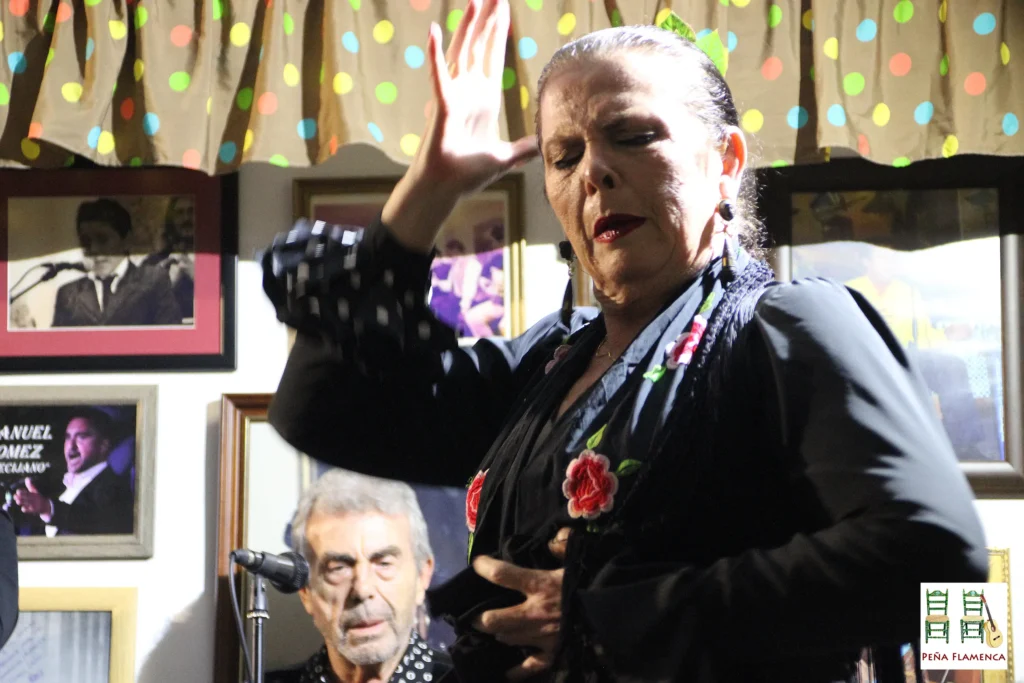 El baile de Teresa de "La Debla"