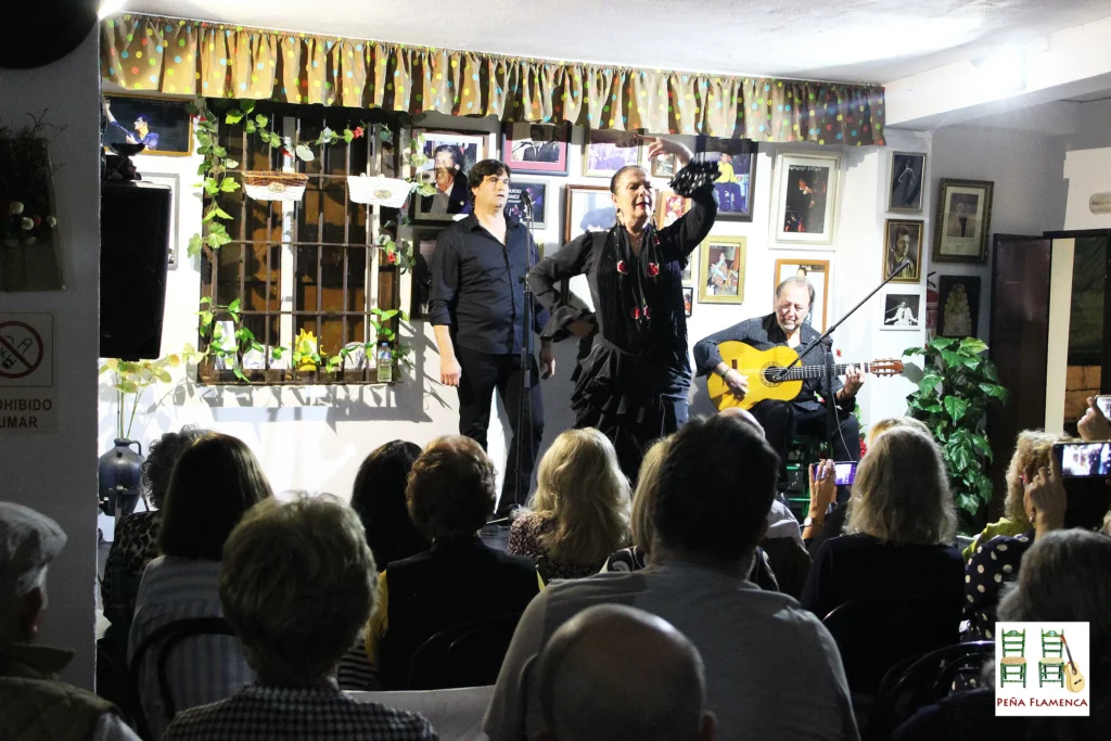 El baile de Teresa de "La Debla"