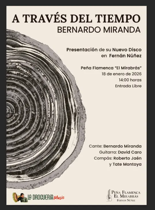 Cartel Peña Cultural Flamenca El Mirabrás 2026