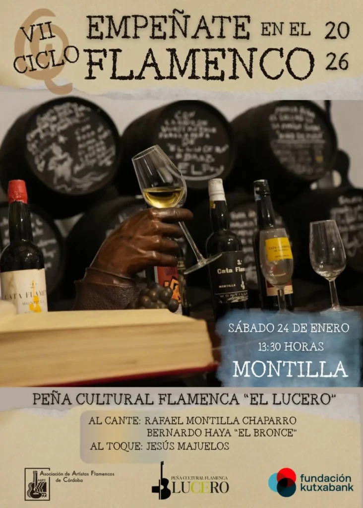 Cartel Peña Cultural Flamenca El Lucero 2026