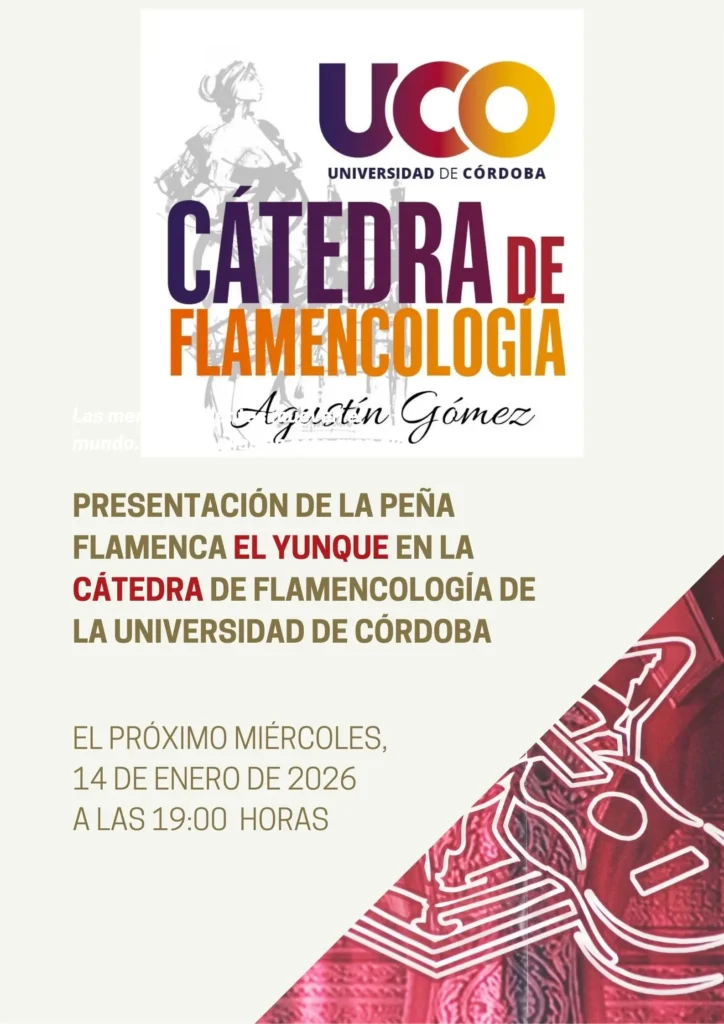 Cartel Presentación El Yunque en la Cátedra