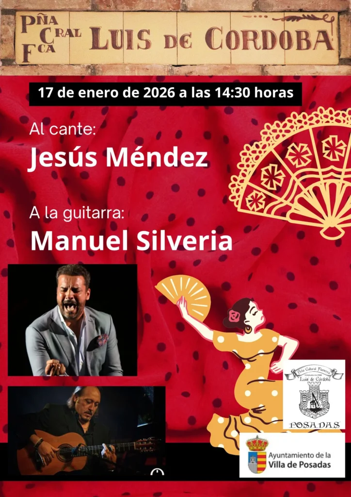 Cartel Peña Cultural Flamenca Luis de Córdoba 2026