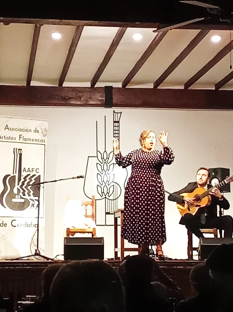Evento Rocío de Dios y Alba Martos Peña Cultural Flamenca El Mirabrás