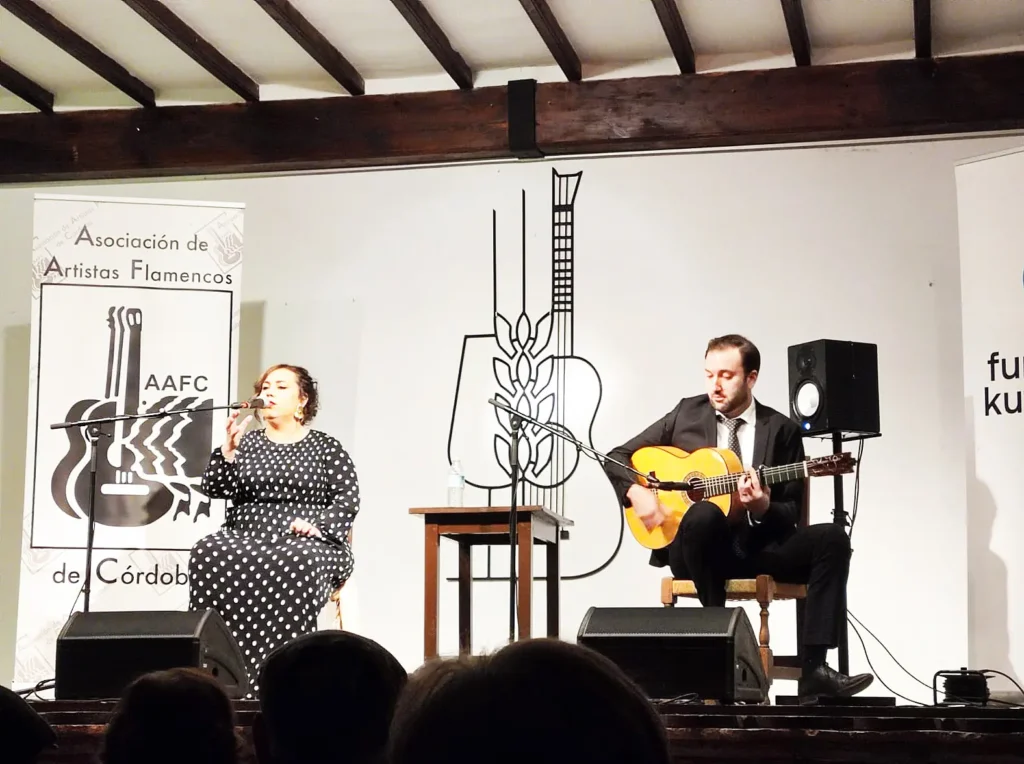Evento Rocío de Dios y Alba Martos Peña Cultural Flamenca El Mirabrás
