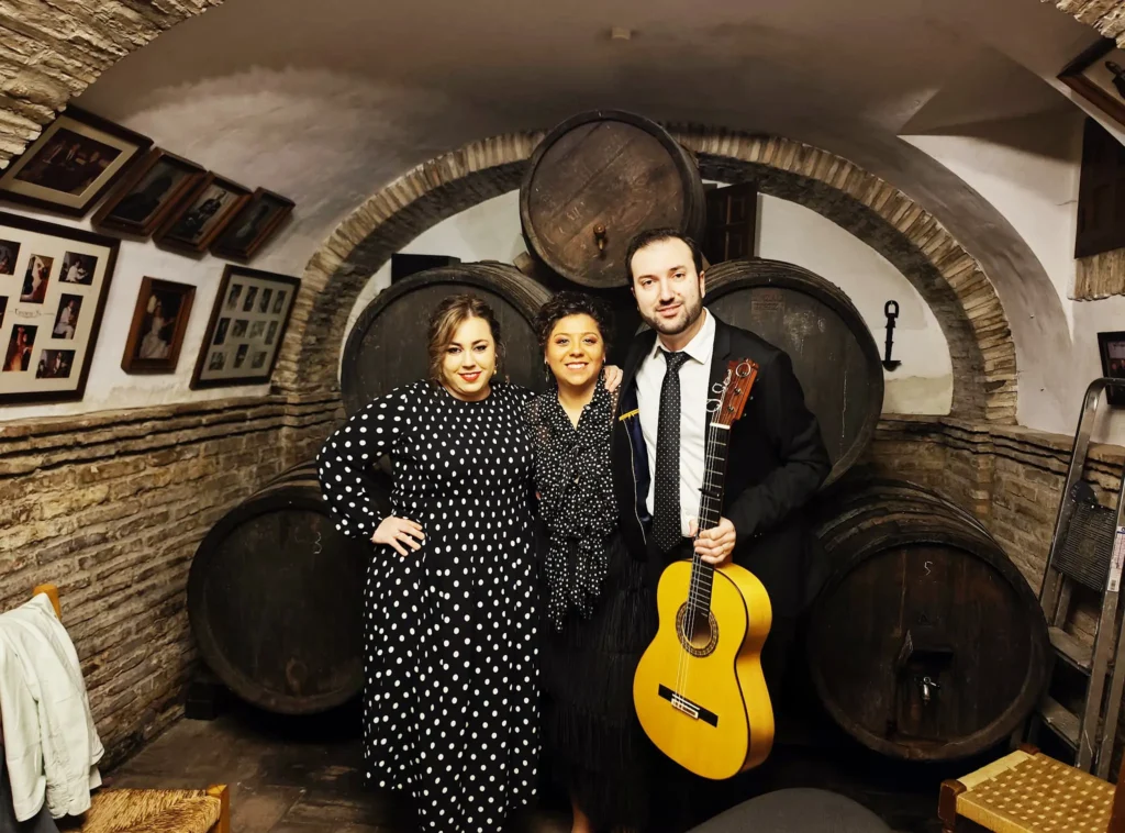 Evento Rocío de Dios y Alba Martos Peña Cultural Flamenca El Mirabrás