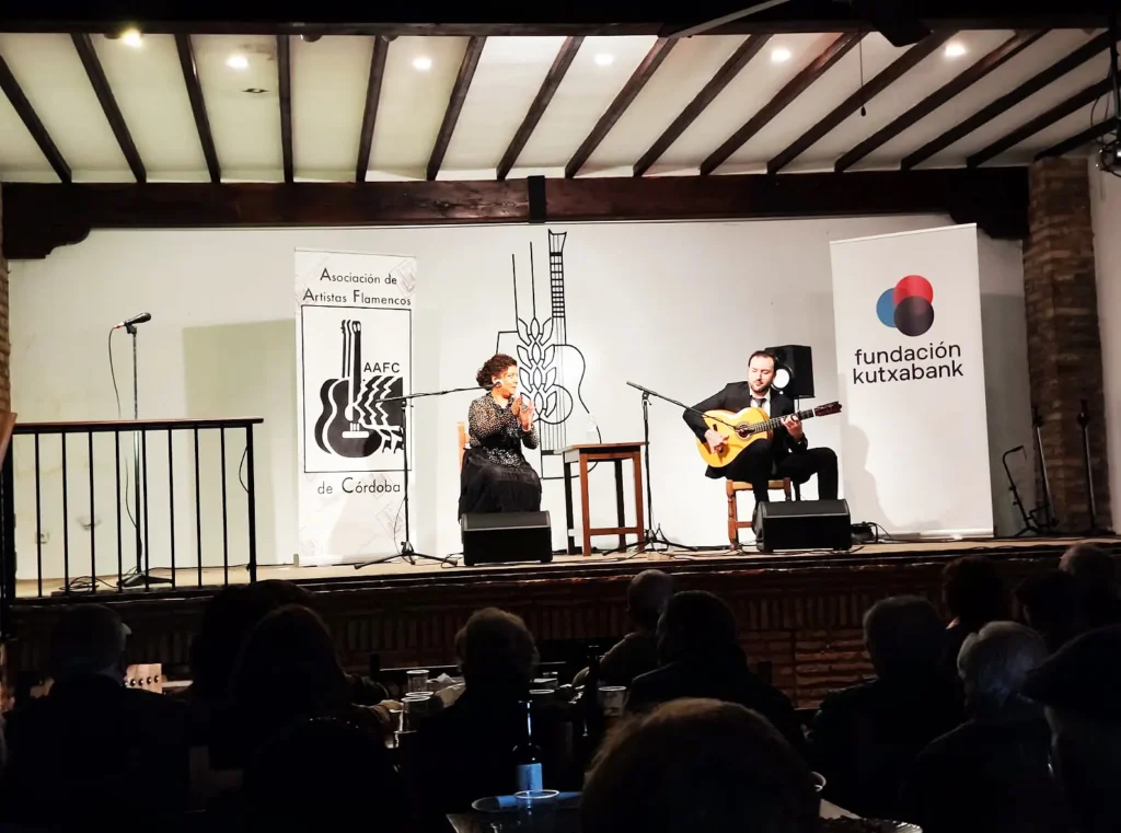 Evento Rocío de Dios y Alba Martos Peña Cultural Flamenca El Mirabrás