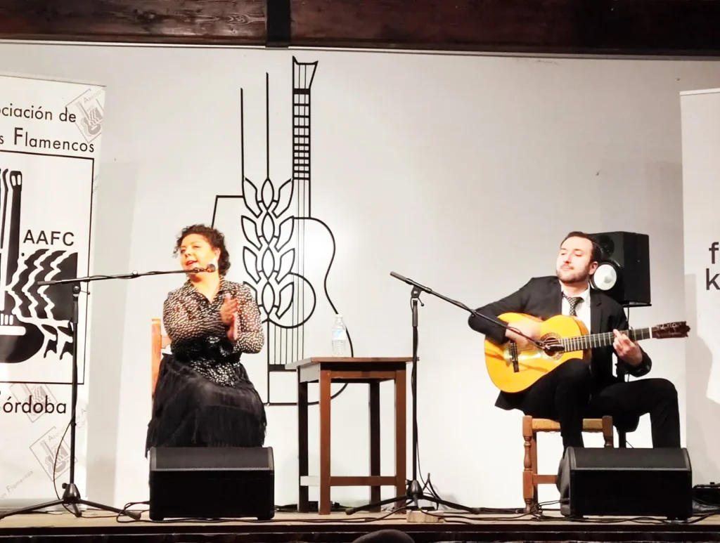 Evento Rocío de Dios y Alba Martos Peña Cultural Flamenca El Mirabrás