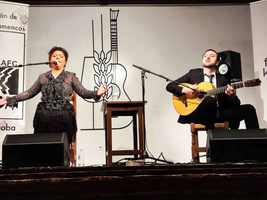 Evento Rocío de Dios y Alba Martos Peña Cultural Flamenca El Mirabrás