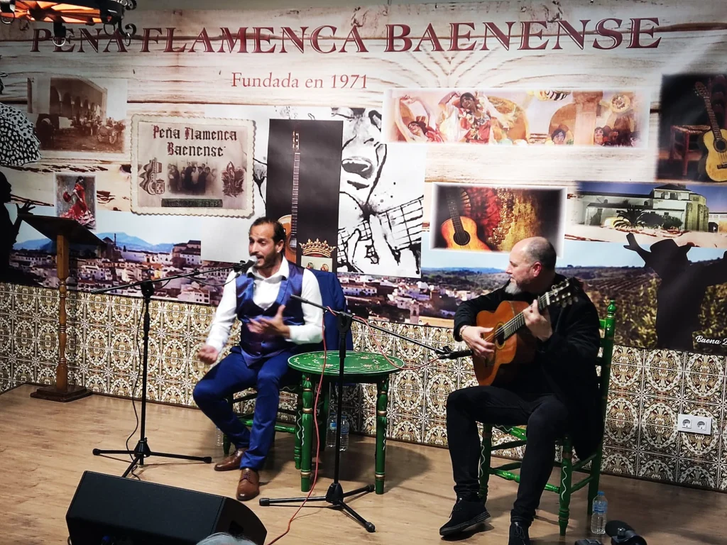 Peña Cultural Flamenca Baenense Evento Moisés Vargas