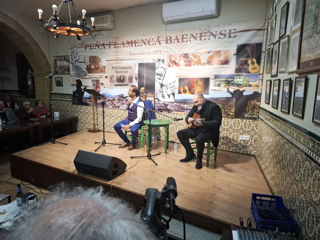 Peña Cultural Flamenca Baenense Evento Moisés Vargas