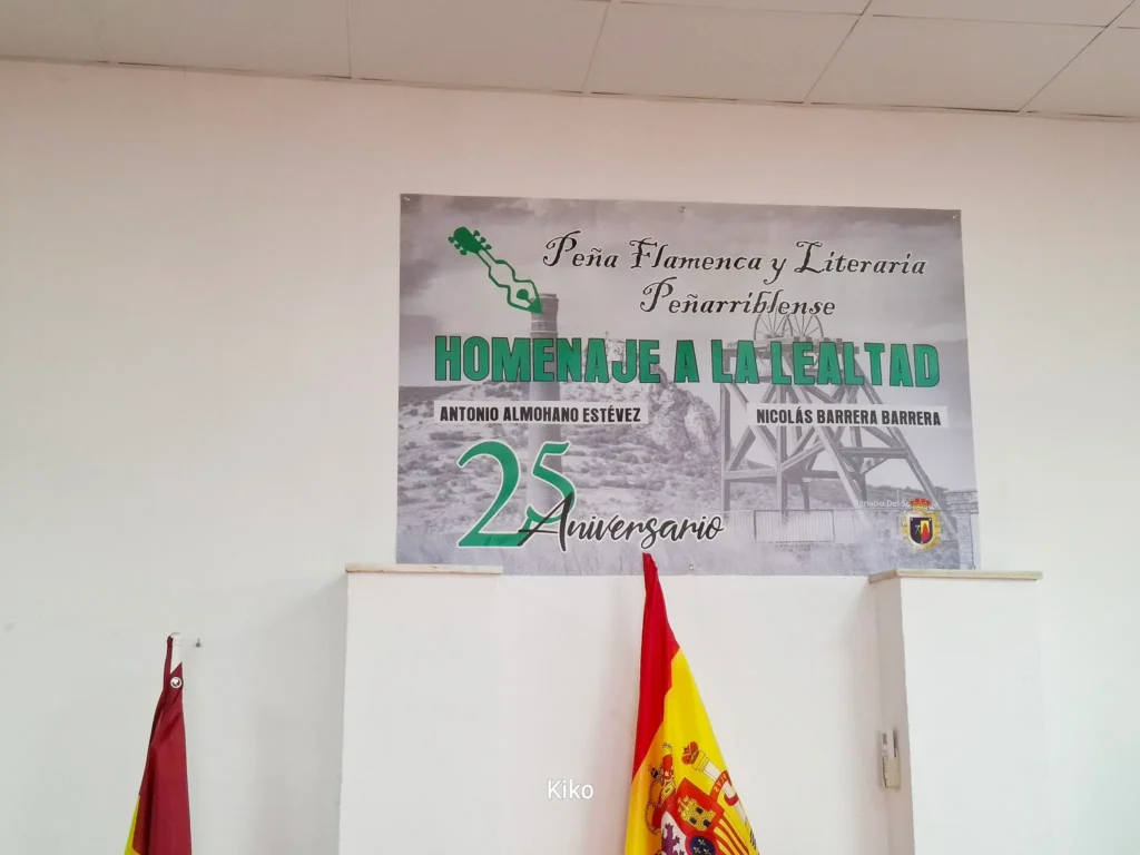 Peña Cultural Flamenca y Literaria Peñarriblense 2026 Evento Homenaje a la Lealtad