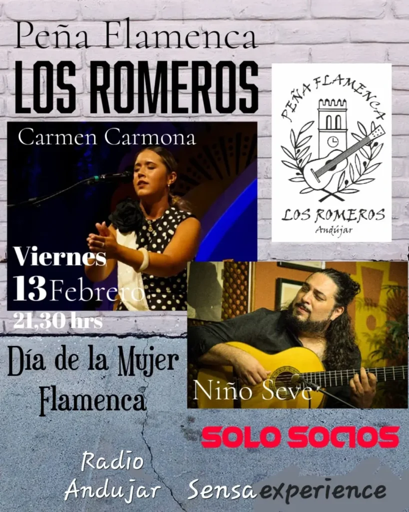 Peña Cultural Flamenca Los Romeros Cartel 2026