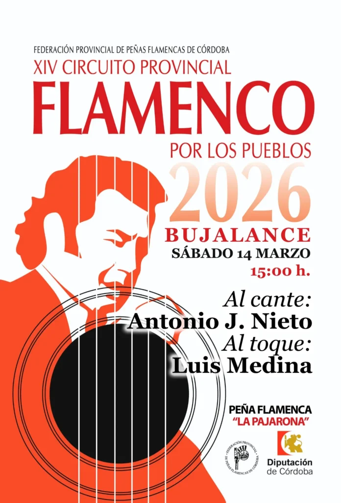 Peña Cultural Flamenca La Pajarona Cartel 2026