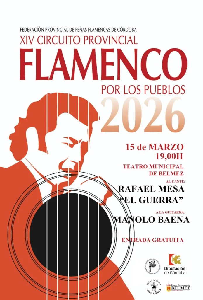 Peña Cultural Flamenca Mina Aurora Cartel 2026