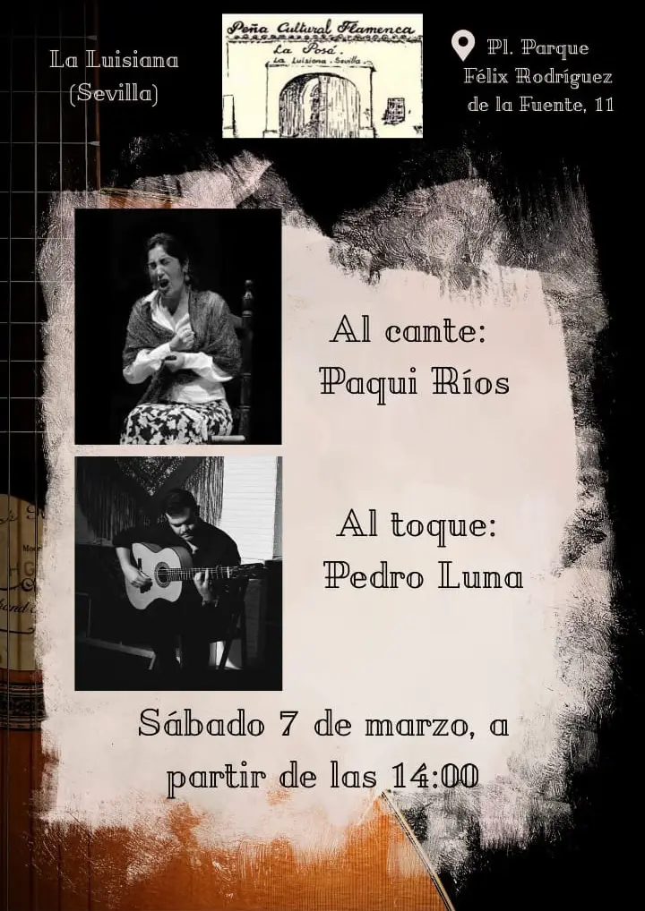 Peña Cultural Flamenca La Posá Cartel 2026