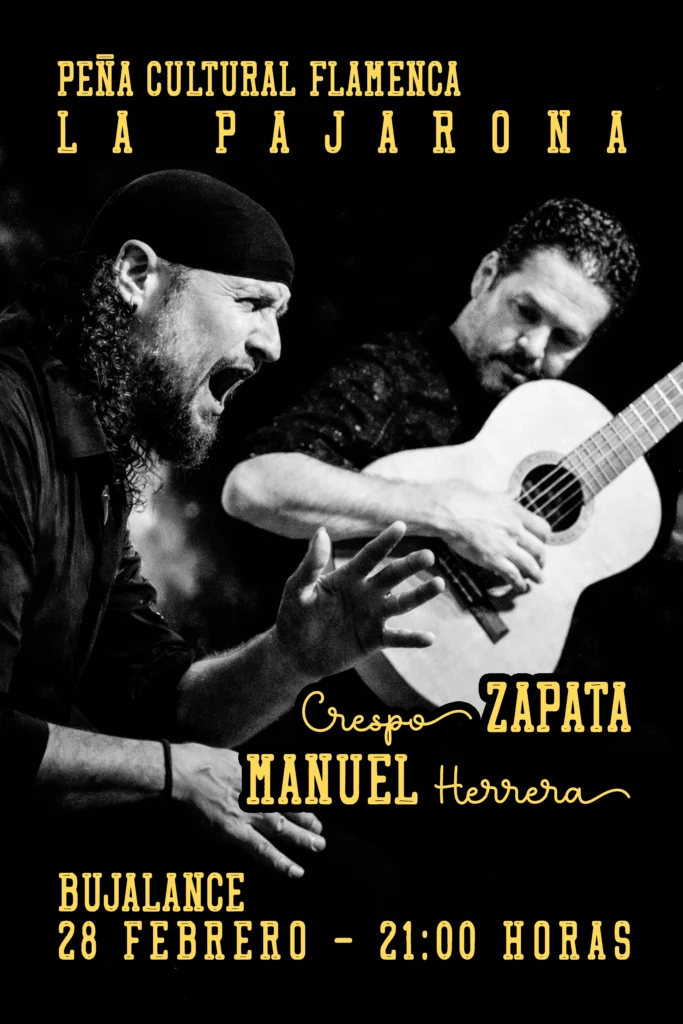 Peña Cultural Flamenca La Pajarona Cartel 2026