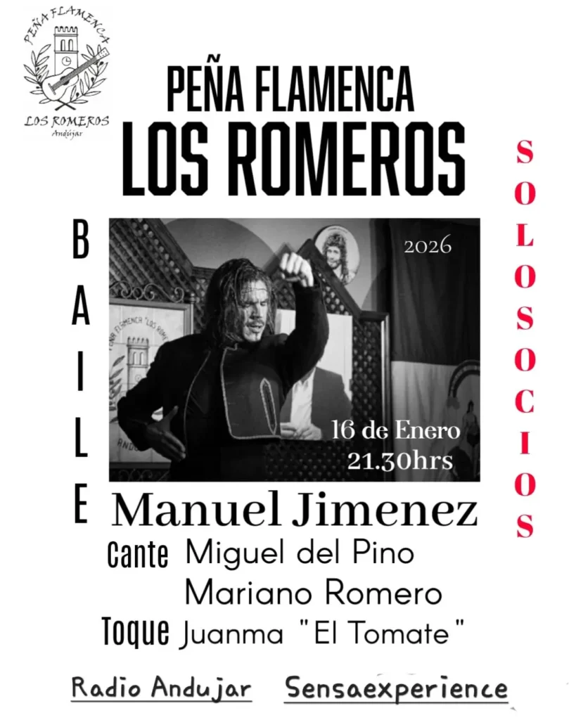 Peña Cultural Flamenca Los Romeros Cartel 2026