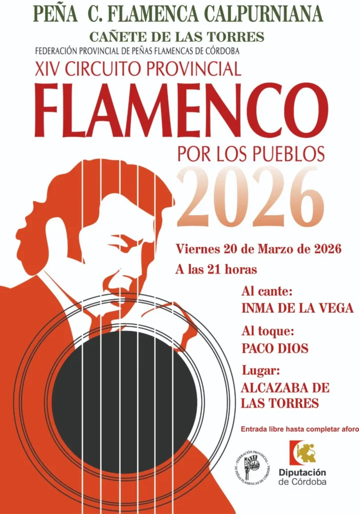 Peña Cultural Flamenca Calpurniana XIV Circuito Provincial Flamenco por los Pueblos 2026