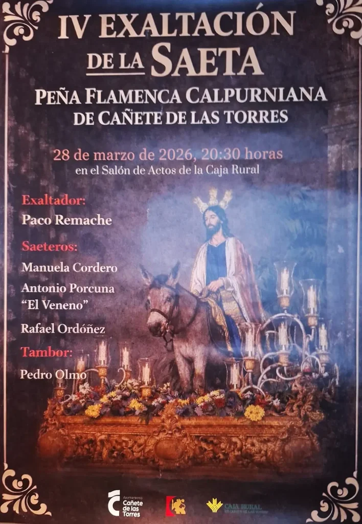 Peña Cultural Flamenca Calpurniana Evento Exaltación de la Saeta