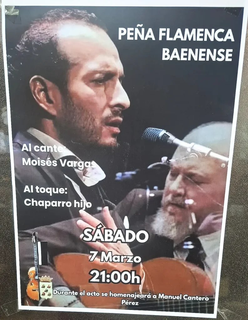 Peña Cultural Flamenca Baenense Cartel 2026