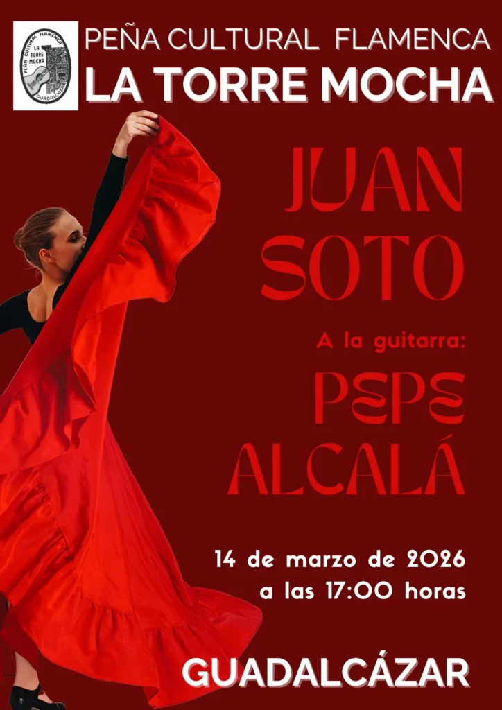 Peña Cultural Flamenca La Torre Mocha Cartel 2026