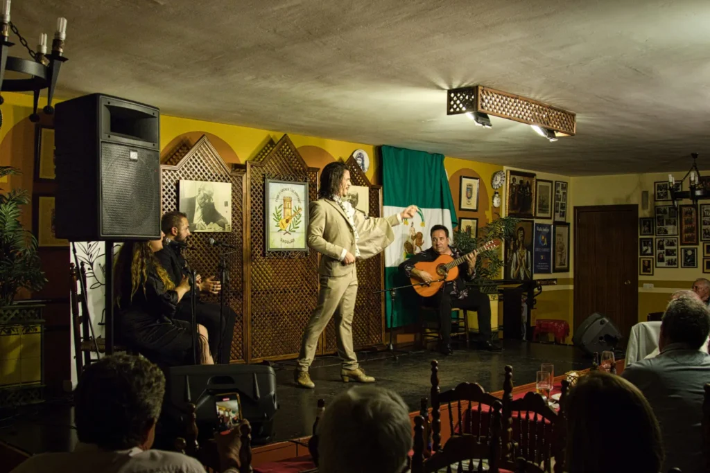 Peña Cultural Flamenca Los Romeros Evento Miguel del Pino y Mariano Romero
