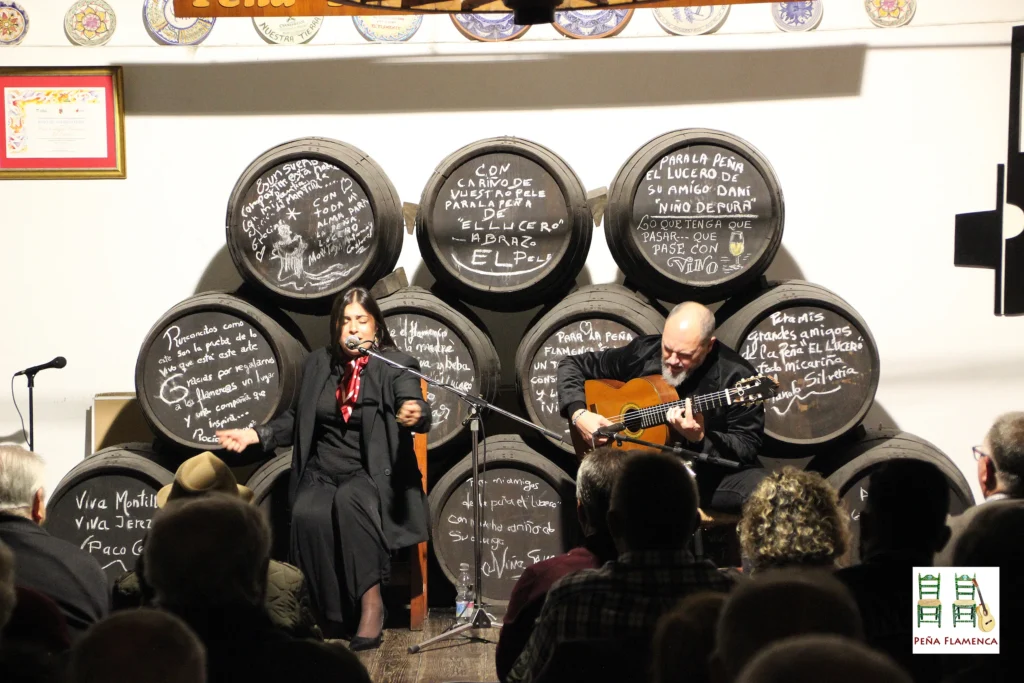Peña Cultural Flamenca El Lucero Evento XXI Vive El Flamenco Ana Jiménez